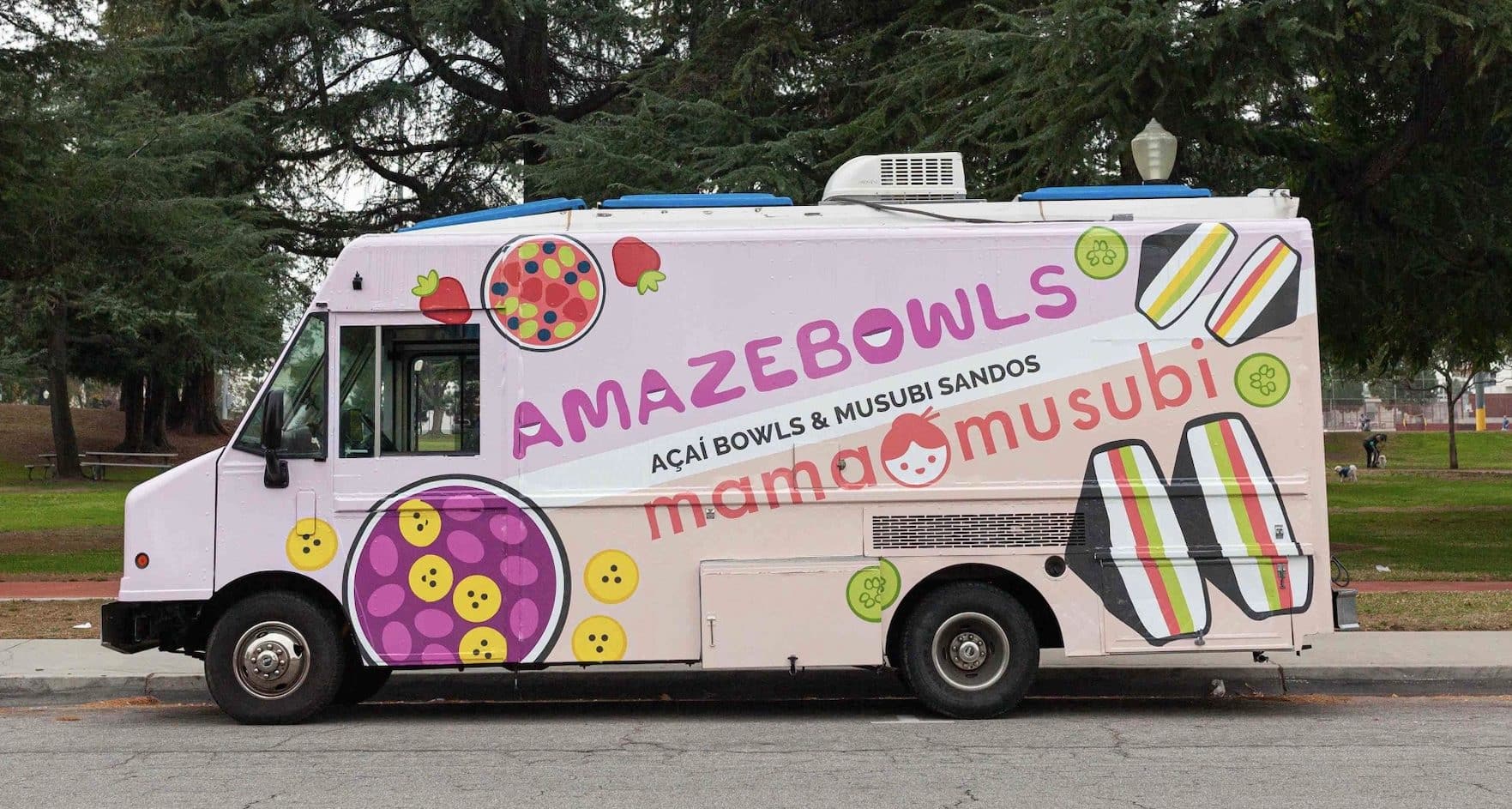 AMAZEBOWLS ACAI PINK FOOD TRUCK 1