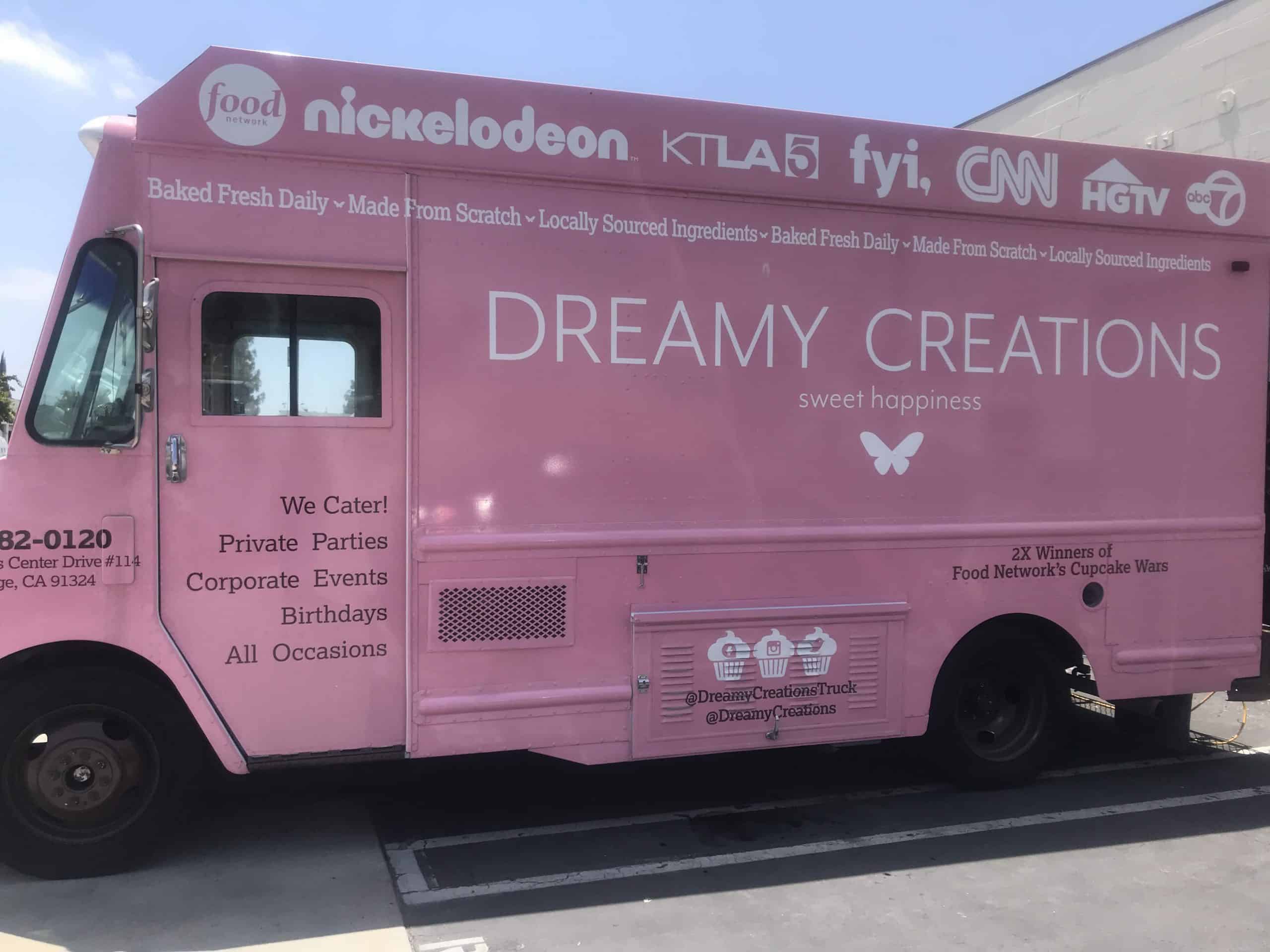 DREAMY CREATIONS PINK DESSERT TRUCK