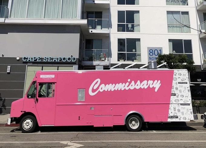 PINK COFFEE TRUCK LA